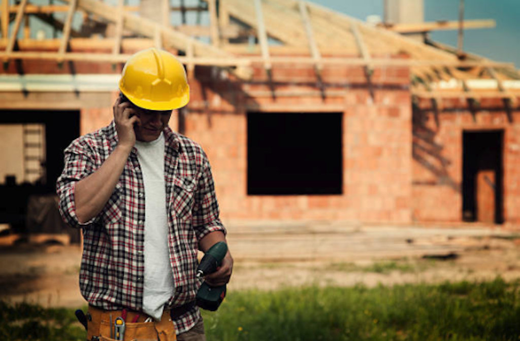 Custom Home Builder Construction Worker